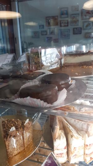 Sweets at Napfenyes Cukraszat - Bajcsy Zsilinszky in Budapest