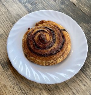 Cinnamon Roll  at Napfenyes Cukraszat - Bajcsy Zsilinszky in Budapest