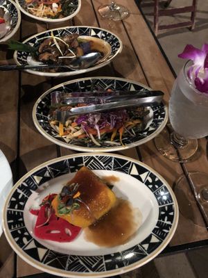 2nd course   at Feast at Lele - Luau in Lahaina