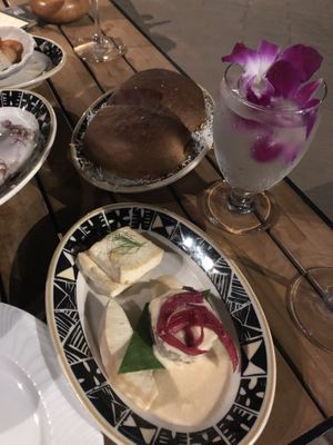 4th course   at Feast at Lele - Luau in Lahaina