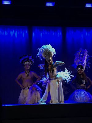 Tahitian dance at Feast at Lele - Luau in Lahaina