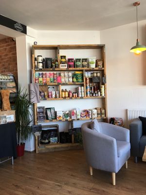 Interior products on sale at Durham Health Food Shop in Durham