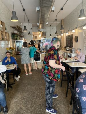 Everyone is welcome   at Moss Café in Bronx