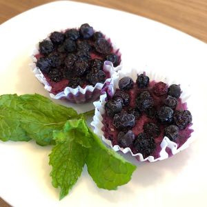 Raw Blueberry Cheesecake Bites. A dessert special at Celesta.  at Celesta in Milwaukee