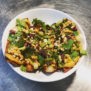 Lima Fries. One of our most popular appetizers.  at Celesta in Milwaukee
