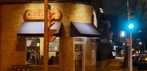 From the outside. Great hip vibe inside at Celesta in Milwaukee