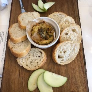 Baked “Brie” 😍 at Celesta in Milwaukee