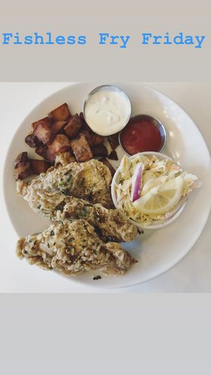 Every Friday- our Fishless Fry!  at Celesta in Milwaukee