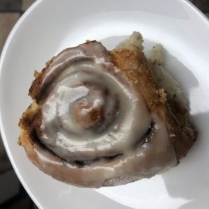 Cinnamon Roll. Brunch served Sunday 10-2. at Celesta in Milwaukee