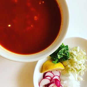 Our dishes are often infused with international flavors.  at Celesta in Milwaukee