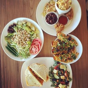 Vegan comfort food- all housemade.  at Celesta in Milwaukee