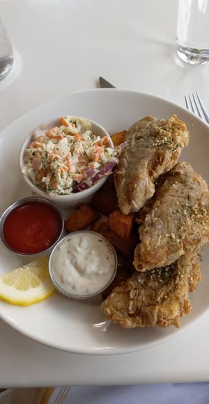 Vegan fish fry at Celesta in Milwaukee