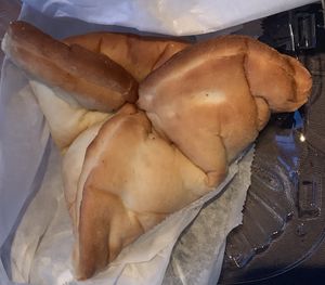 Mediterranean Spinach Savory Pie! at Falafel Town in Poughkeepsie