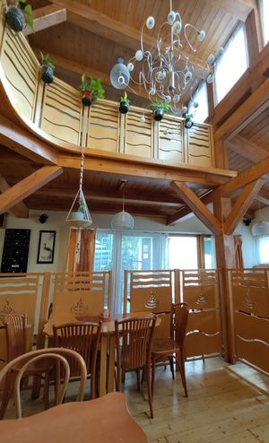 Interior at Lao Tea House in Prague