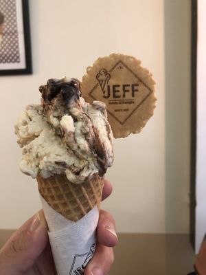 Ice cream  at Jeff Gelato in Tel Aviv
