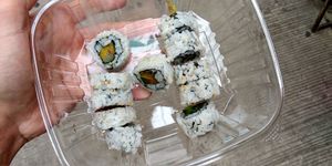 How much food 17.5k COP can buy?? THIS much :( at Rollis in Cartagena