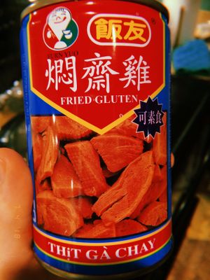 Vegan options mock meat  at Fresh World in Manassas