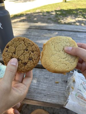 No Worries and Strawberry Shred Cake sammies  at Surfin' Spoon in Nags Head