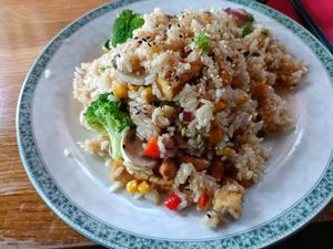 Yasai chahan at Eatokyo in Dublin