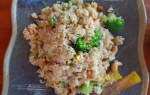 Vegan Yasai Chahan at Eatokyo in Dublin