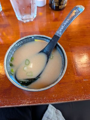 Miso Soup at Eatokyo in Dublin