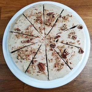 Spelt Carrot Cake at Wild Grains Bakery in Bangkok