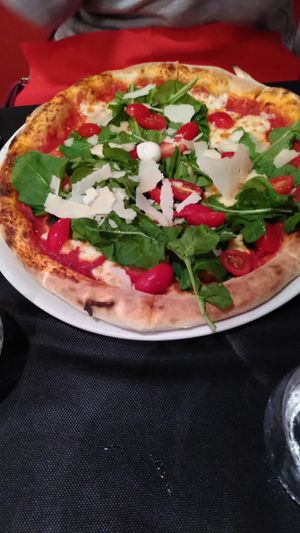 Pizza at Rustico Pizza e Vino in Gran Canaria