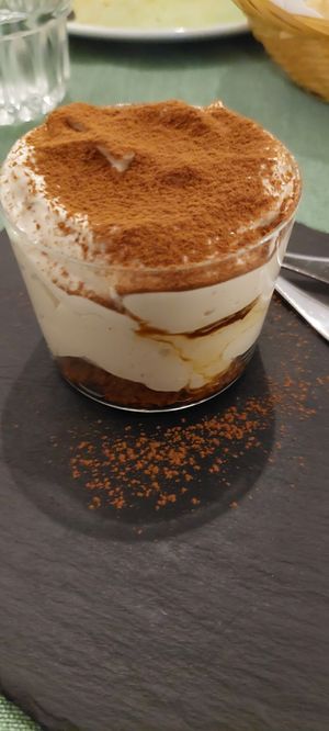 Tiramisu at La Pepiniere in Florence
