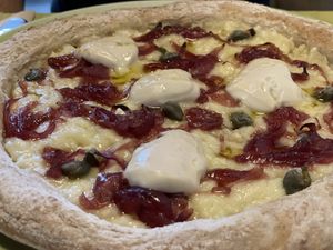 BOCCA DI ROSA VEGANA  at La Pepiniere in Florence