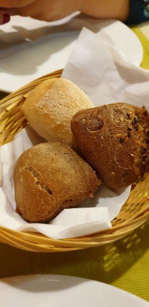 Homemade bread at La Pepiniere in Florence