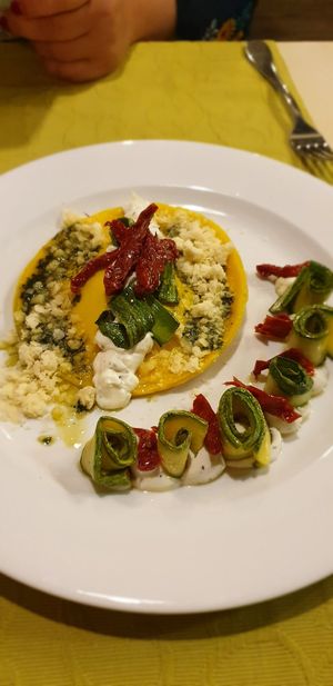 Gran ravioli at La Pepiniere in Florence