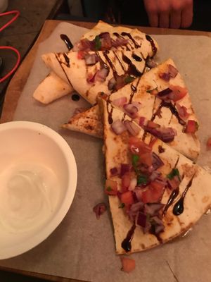 Quesadilla  at Veganga in Moscow