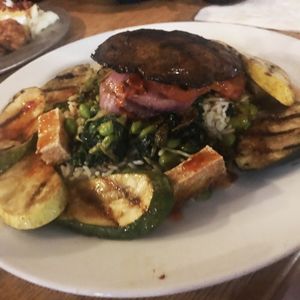 Fifth Course: Fried Rice and Grilled Vegetables at Trail's End in Lake Buena Vista