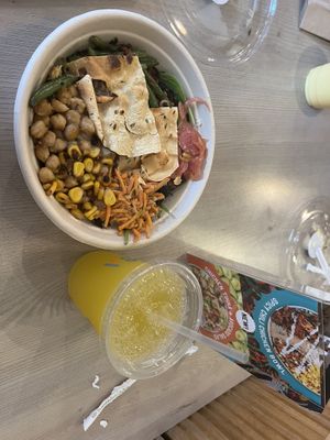 Veggie bowl   at Rasa Grill in Washington