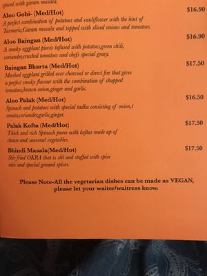   at Exotic Indian Curries in Summer Hill