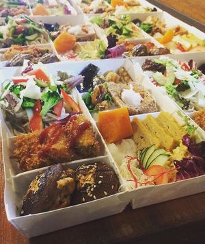 Bento - photo taken from their Facebook page at HéHé LèWū 和合樂屋 in Kaohsiung