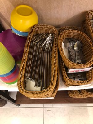 Metal straw!! at Yi Fan De Huayuan - Evonne's Garden in Kaohsiung