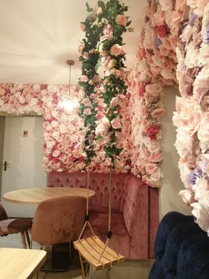 Cafe decor at Sweet Little Things in Bath