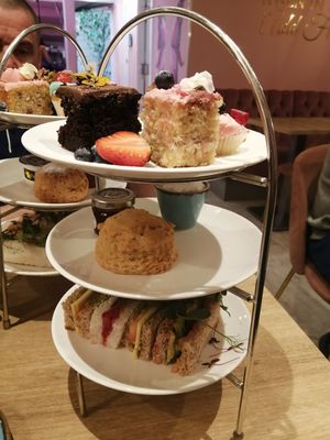 Vegan afternoon tea at Sweet Little Things in Bath