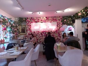 Comfy seating and well spaced... at Sweet Little Things in Bath