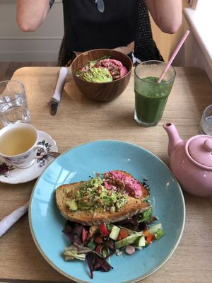 Open sandwich and Buddha bowl ✨✨ at Sweet Little Things in Bath