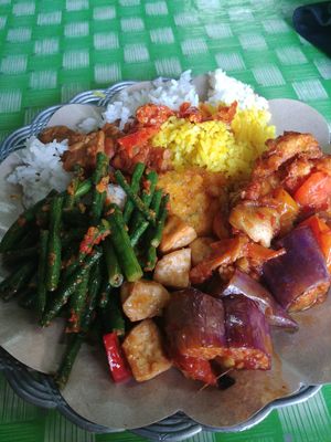 ever changing buffet at maiVeg in Denpasar