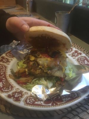 Burger special  at Nutmeg in Wolverhampton