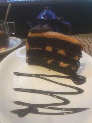 Vegan dessert at Nutmeg in Wolverhampton
