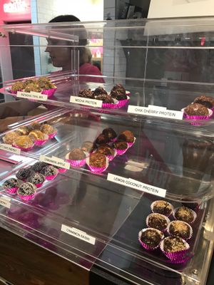 Protein balls at Rejuv Juice in Hurst