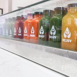 Organic juice at Rejuv Juice in Hurst