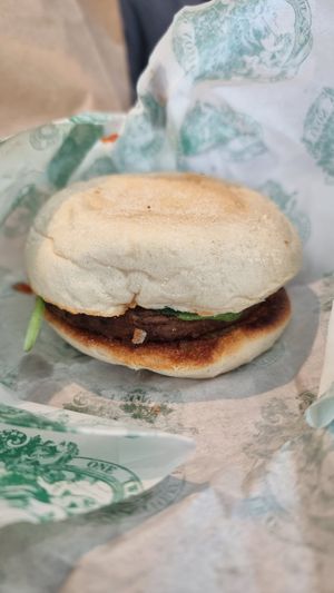 Vegan muffin at LHR - Leon - T2 in West London