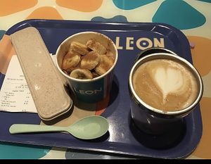 Brekfast at LHR - Leon - T2 in West London