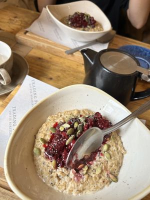   at Trading Post Coffee Roasters in Brighton