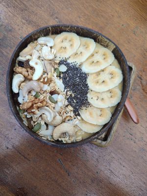 Woodpecker smoothie bowl 💖💖 at Casa Bonita in Cat Ba